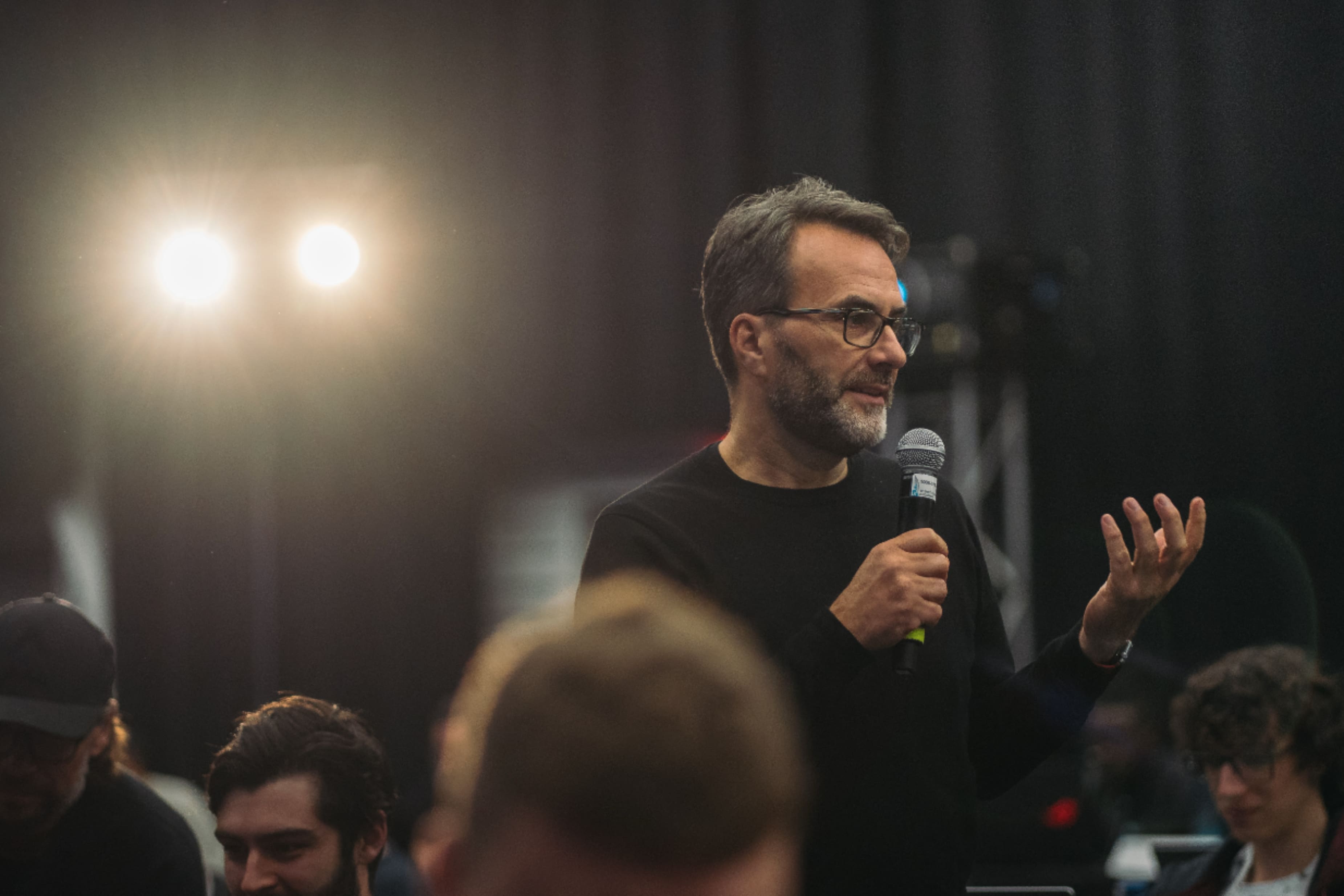 Charles Cantin en conférence sur la transformation numérique